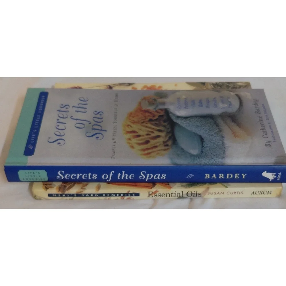 Spa & Essential Oils Book Lot 2 Catherine Bardey Curtis Wellness Aromatherapy